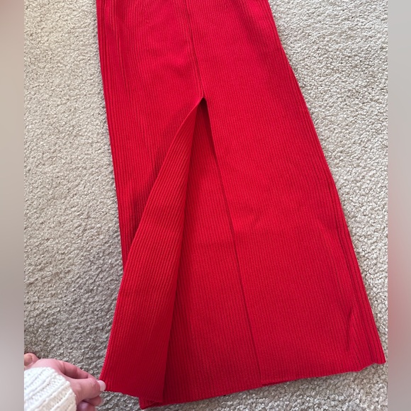 Magda Butrym red knit maxi dress - Picture 11 of 12